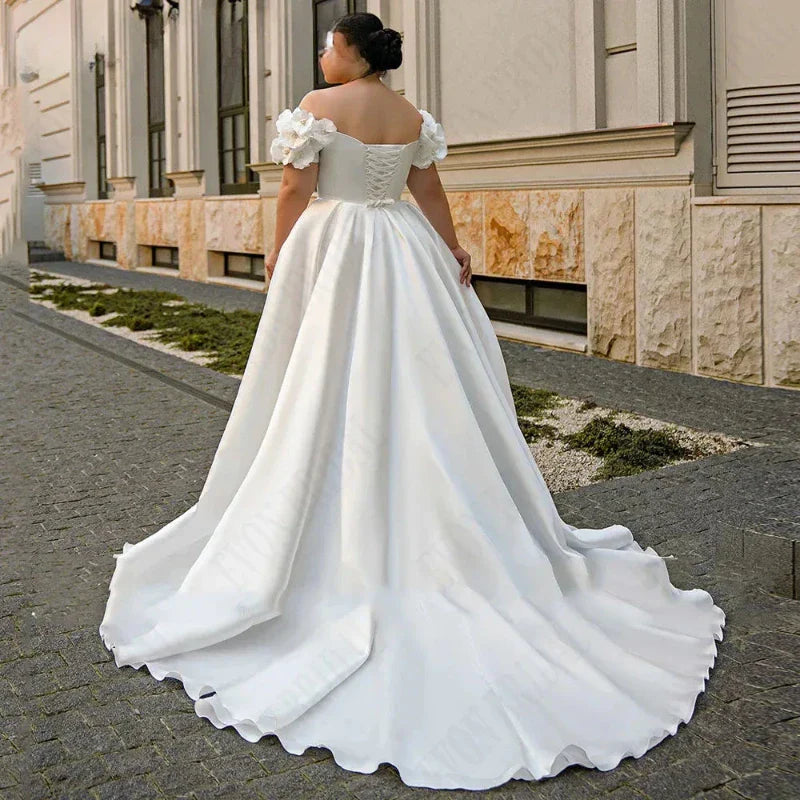 Rochie de mireasă rustică mărime mare