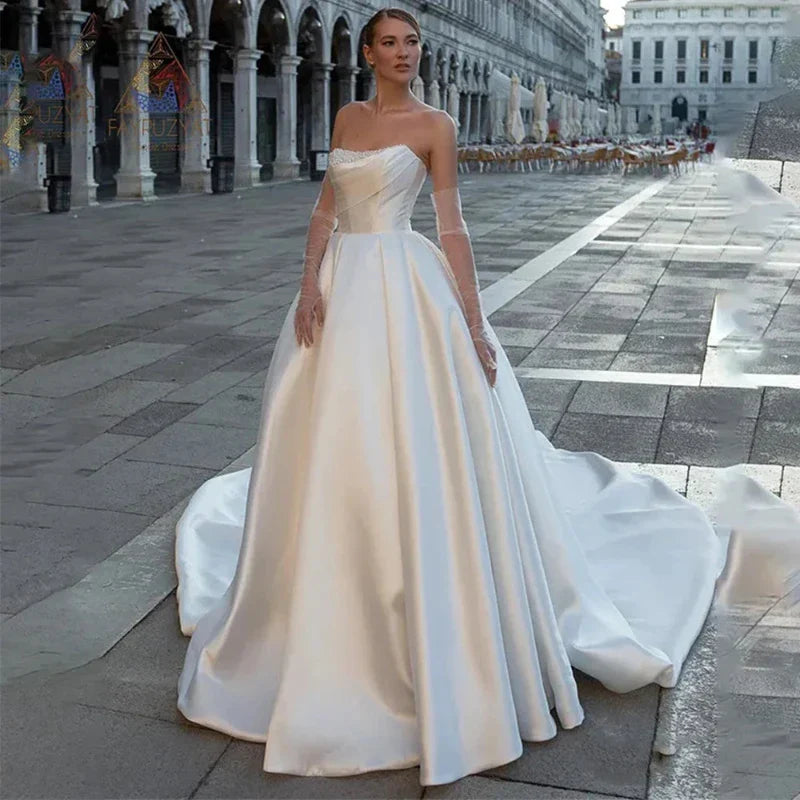 Rochie de mireasă în stil rustic