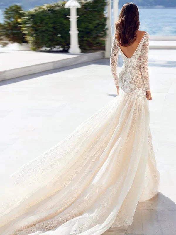 robe-de-mariee-boheme-sirene-dos-plongeant