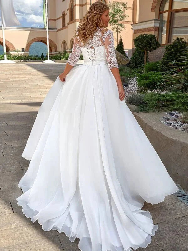 robe-de-mariee-organza-grande-taille