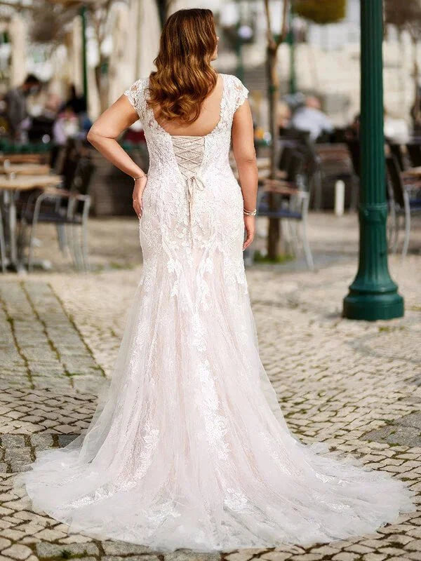 robe-de-mariee-sirene-grande-taille