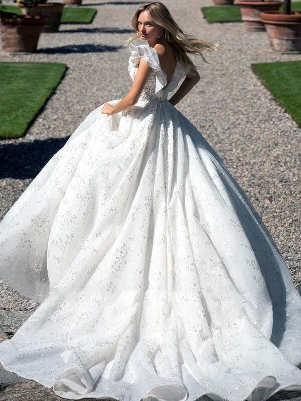 robe-de-mariee-trapeze-dentelle