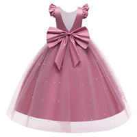 robe-fille-mariage-rose-poudre