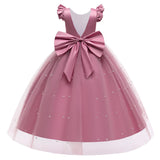 robe-fille-mariage-rose-poudre