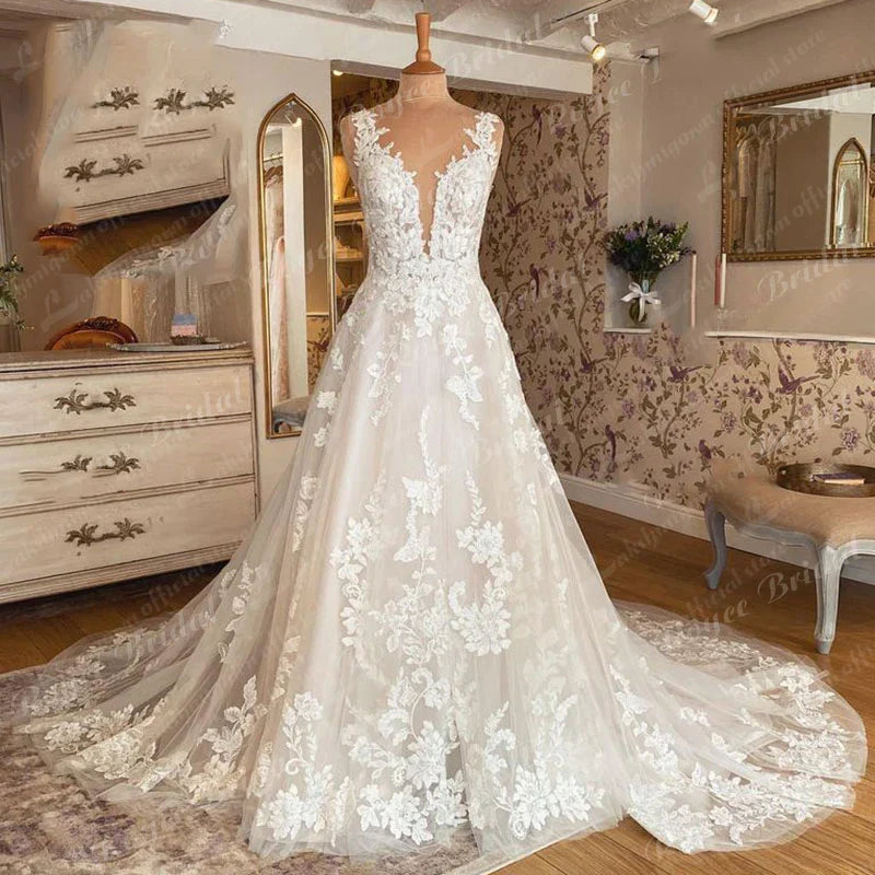 Winter Princess Wedding Dress