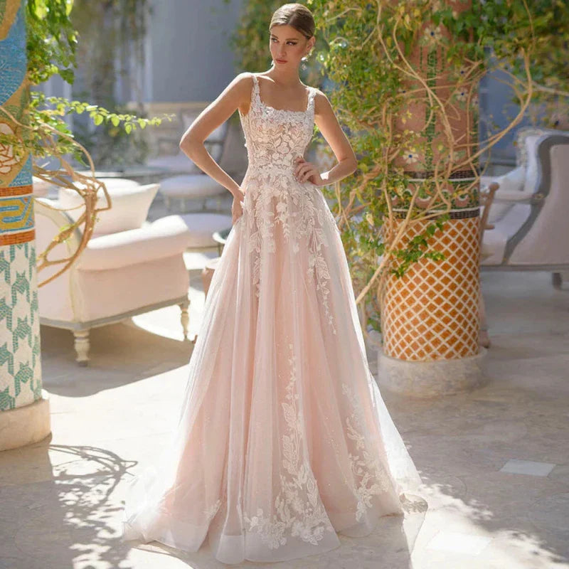 Robe de Mariée Colorée Fleurs