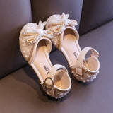 chaussure-fille-beige-or