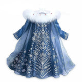 robe-princesse-fille-reine-des-neiges
