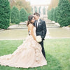 Robe de Mariée Rose et Blanc