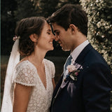 robe-de-mariee-boheme-manche-courte