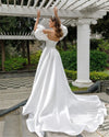robe-mariee-manche-longue-bouffante