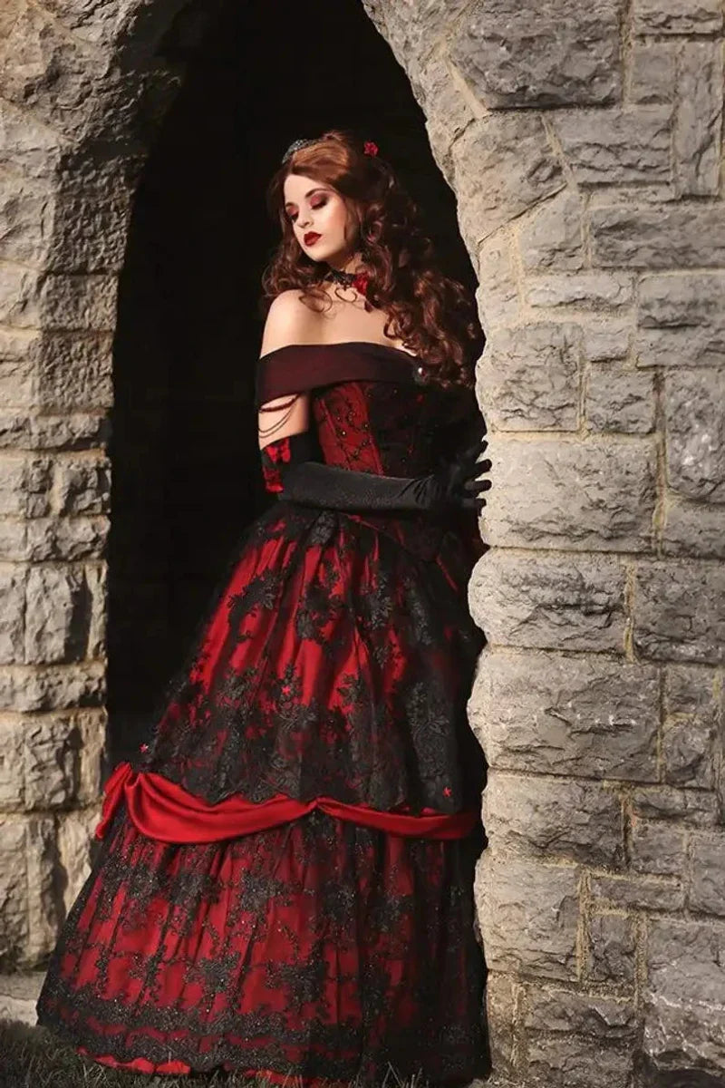 Black Gothic Wedding Dress - Mon Beau Mariage Black Gothic Wedding Dress - Mon Beau Mariage