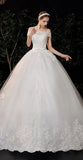 robe-mariee-trapeze-manche-longue