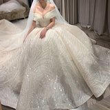 Robe de Mariée Bustier Paillette