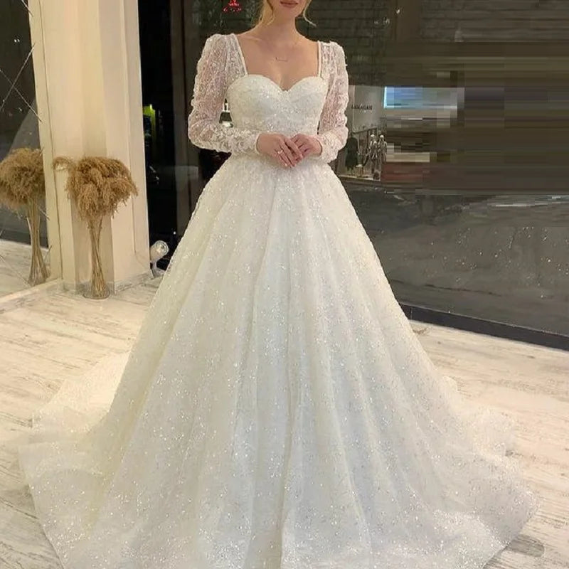 Robe de Mariée Princesse Femme Ronde Grand