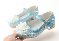 chaussures-fille-paillettes-bleues