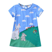 robe-princesse-fille-lapins