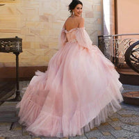 robe-de-mariee-rose-princesse-1