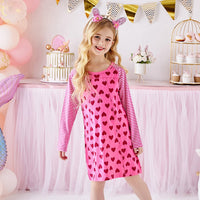 robe-princesse-fille-coeurs-roses