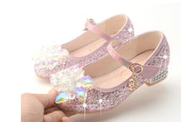 chaussure-rose-paillette-fille