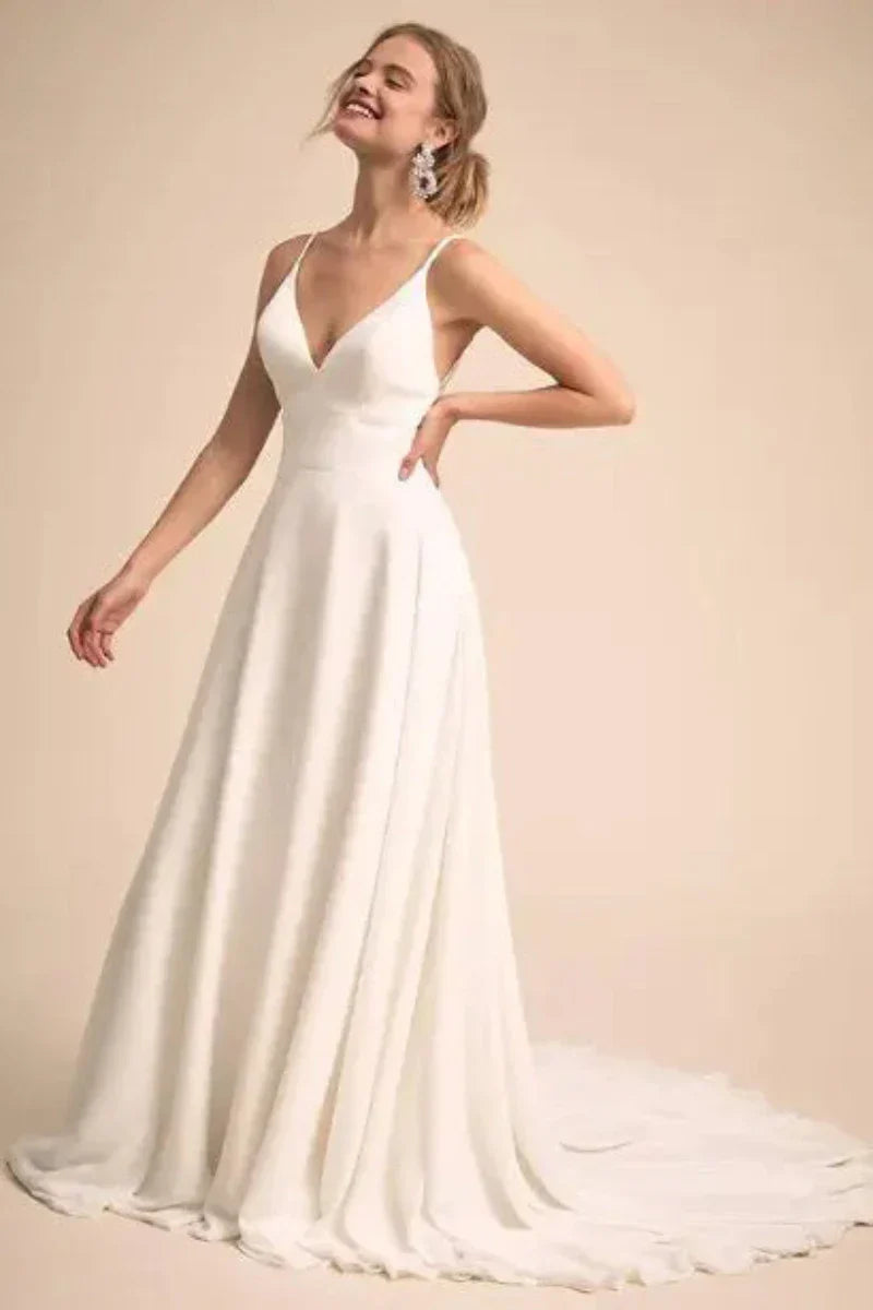 robe-de-mari-e-simple-dentelle