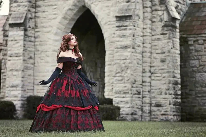 Black Gothic Wedding Dress Black Gothic Wedding Dress