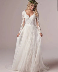 Robe de Mariée Bustier Bohème
