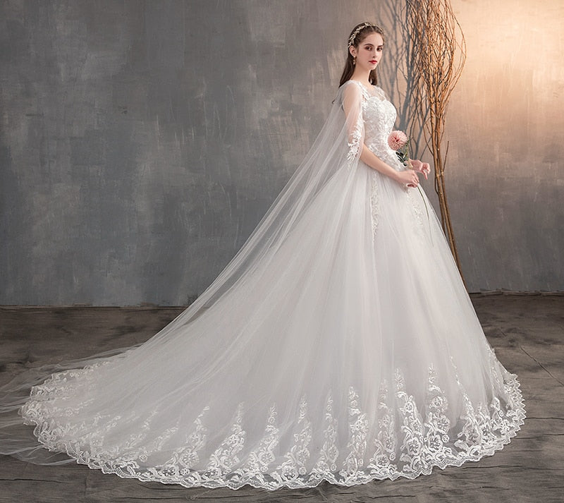 robe-princesse-mariage-longue-traine