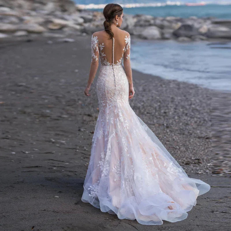 robe-de-mariee-sirene-simple