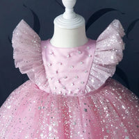 robe-rose-bebe-fille