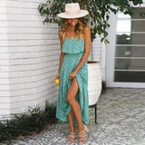 robe-princesse-femme-turquoise