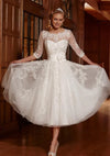 robe-mariee-courte-femme-ronde-petite