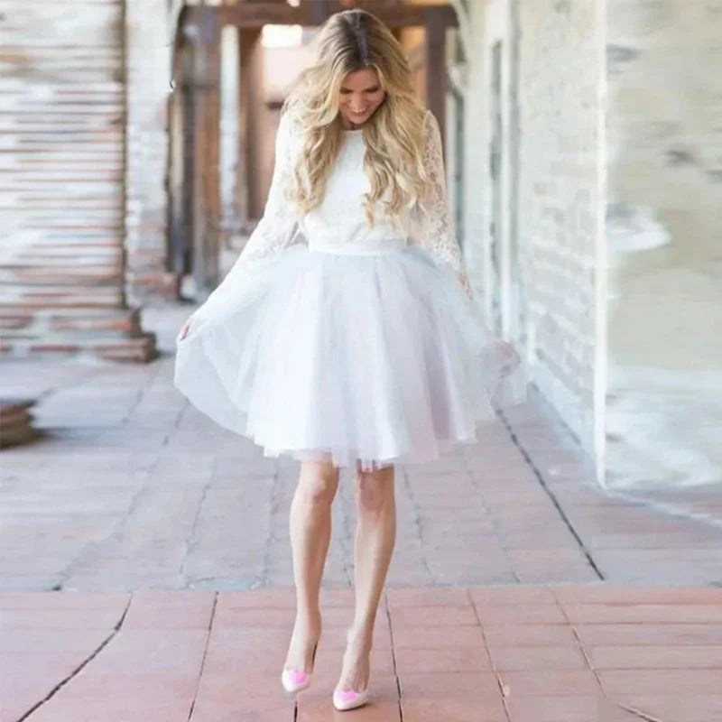 robe-mariee-courte-patineuse