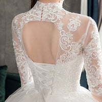 robe-de-mariee-princesse-avec-manche