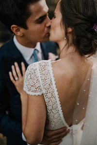 Robe De Mariée Boheme Dos Nu