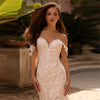 Robe de Mariée Sirène Avec Surjupe