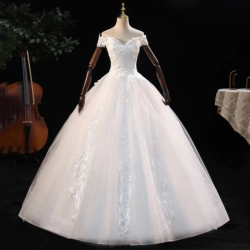 robe-mariee-col-bateau-princesse