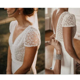 Robe De Mariée Boheme Dos Nu