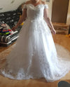 Robe De Mariée Princesse Bustier Blanc