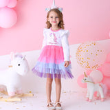robe-princesse-fille-multicolore