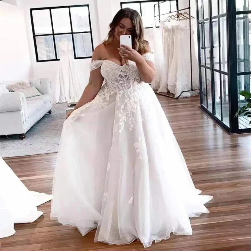 Vintage Plus Size Wedding Dress