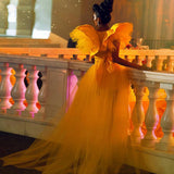 robe-princesse-jaune-en-tulle