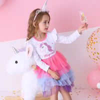 robe-princesse-fille-multicolore