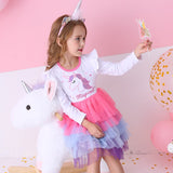robe-princesse-fille-multicolore