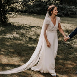 robe-de-mariee-boheme-manche-courte