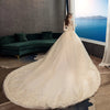 Robe de Mariée Champagne Dentelle
