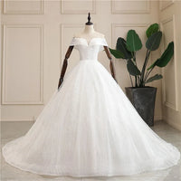 Robe de Mariée Bustier Paillette