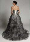 robe-mariee-noir-blanche-grande-taille