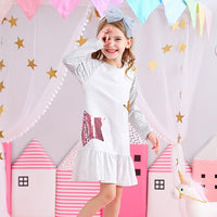 robe-princesse-fille-etoiles