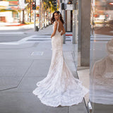 Robe de Mariée Dos Nu Plongeant